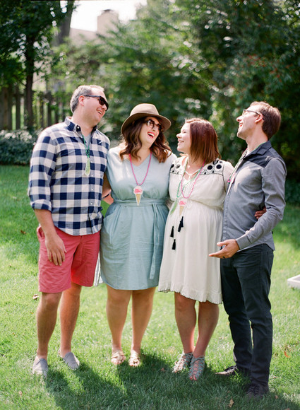 Pickles and Ice Cream baby shower