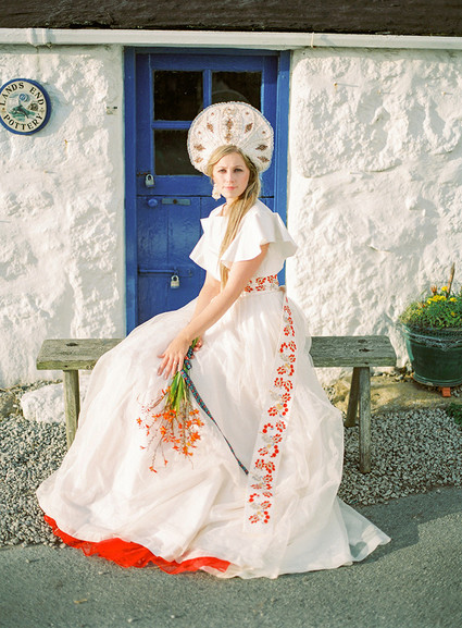 Unique wedding dress