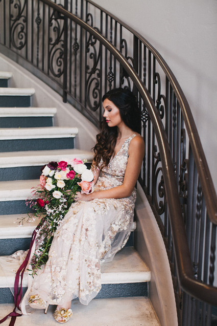 BHLDN wedding gown