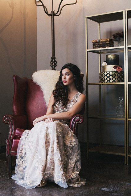 BHLDN wedding gown