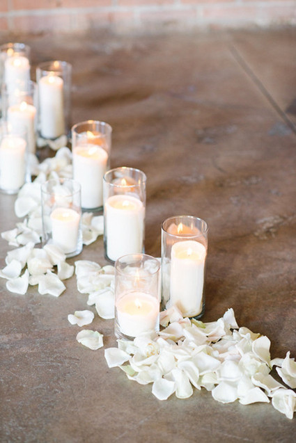 White candles