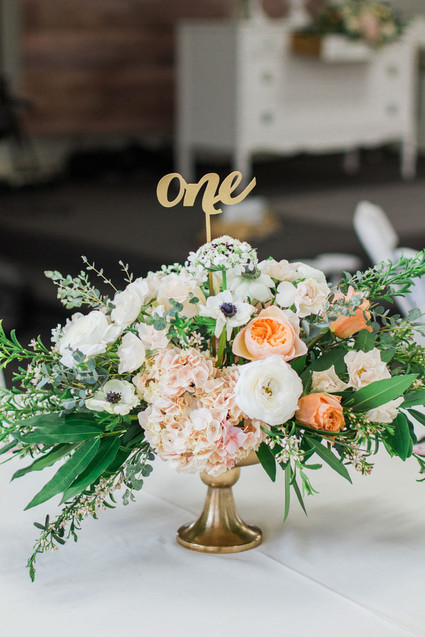 peach florals Inspiration