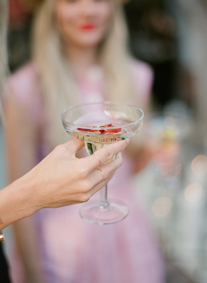 Floral cocktail