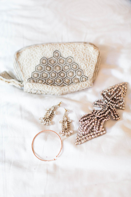 Vintage bridal accessories