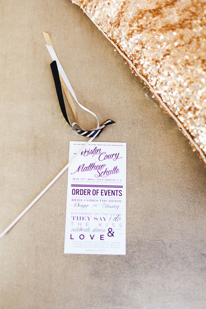 Modern ceremony decor