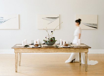 Organic modern wedding inspiration