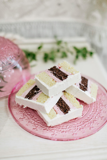 Bohemian wedding cake