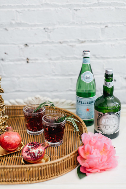 Pomegranate cocktail