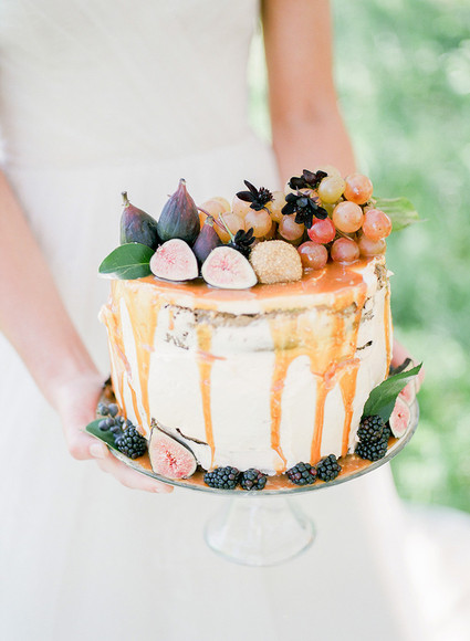 Spring wedding cake