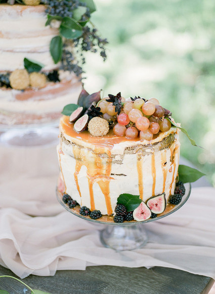 Spring wedding cake