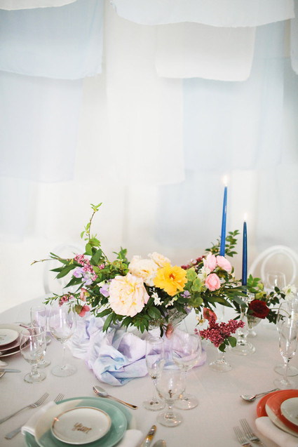 Pastel floral bridal shower inspiration