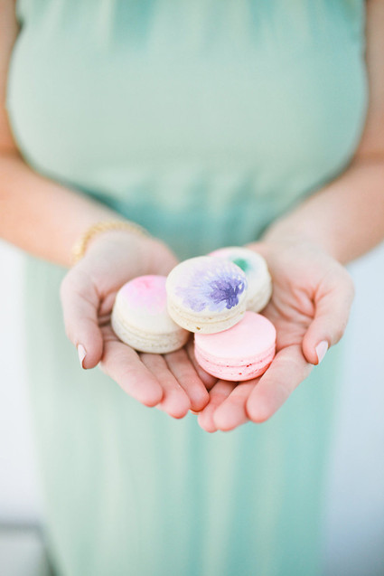 Pastel macarons