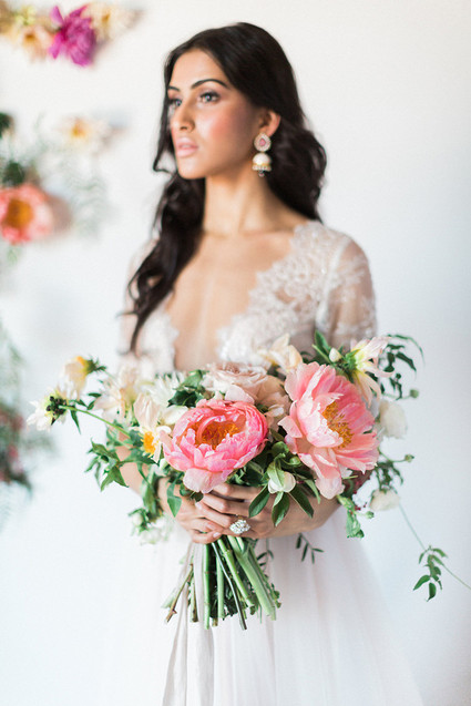 Peony bouquet