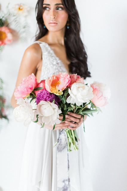 Peony bouquet