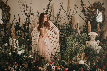 Knit cape Inspiration