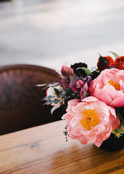 Pink peony florals