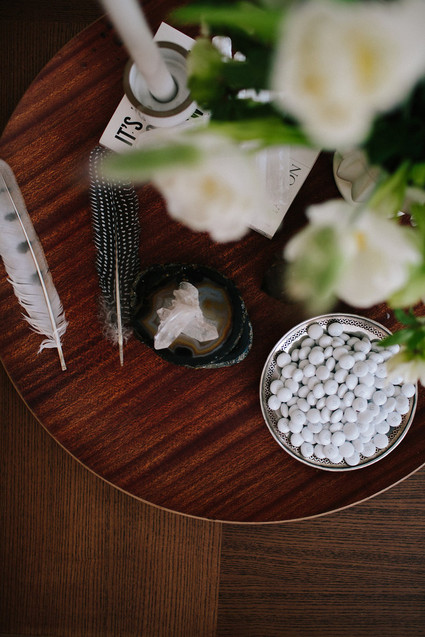 All white baby shower