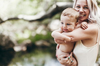 Mother son forest photos by Amazonas Photography