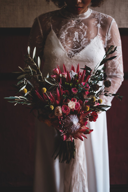 Modern and bohemian bridal inspiration