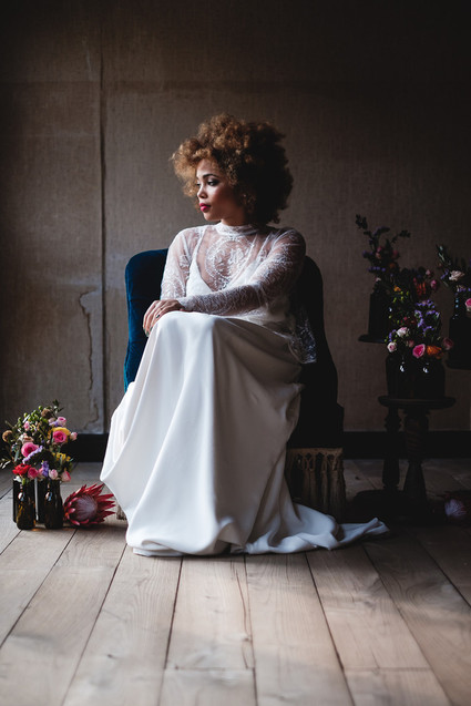 Modern and bohemian bridal inspiration