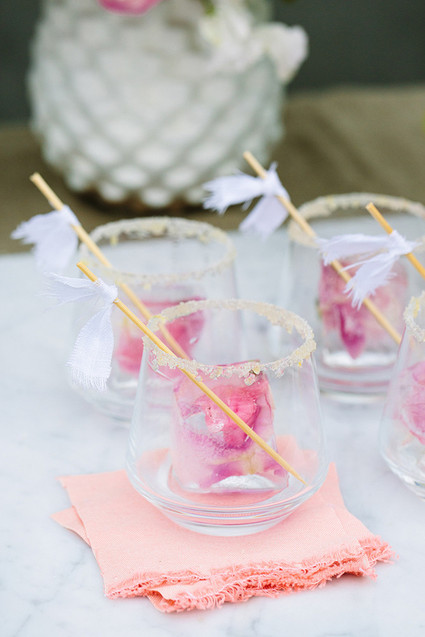 Rose and oysters party with Crate and Barrel and 100 Layer Cake