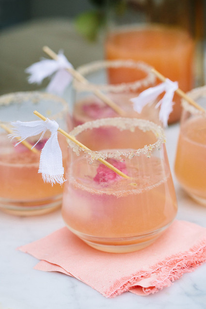 Rose and oysters party with Crate and Barrel and 100 Layer Cake