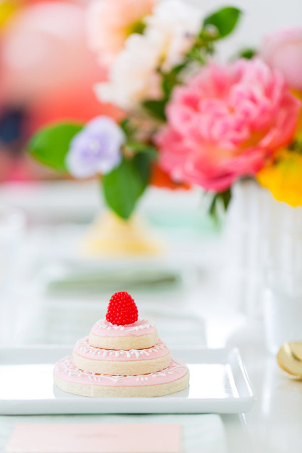 colorful bridal shower