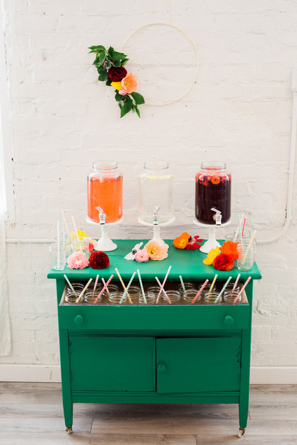 Floral mother-daughter brunch