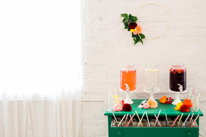 Floral mother-daughter brunch