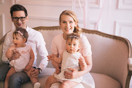 Floral twin 1st birthday party