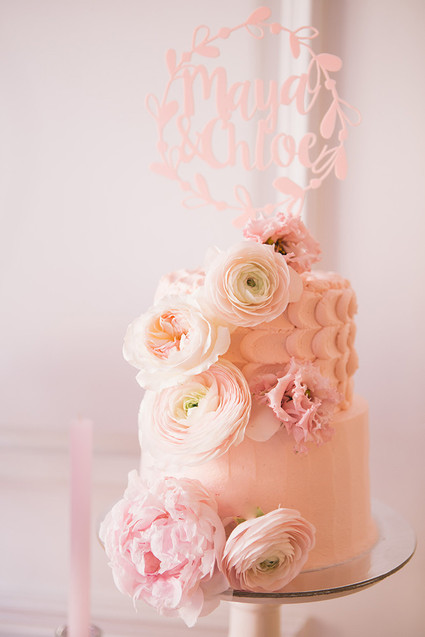 Floral twin 1st birthday party