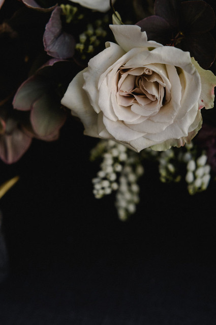 Moody modern wedding inspiration