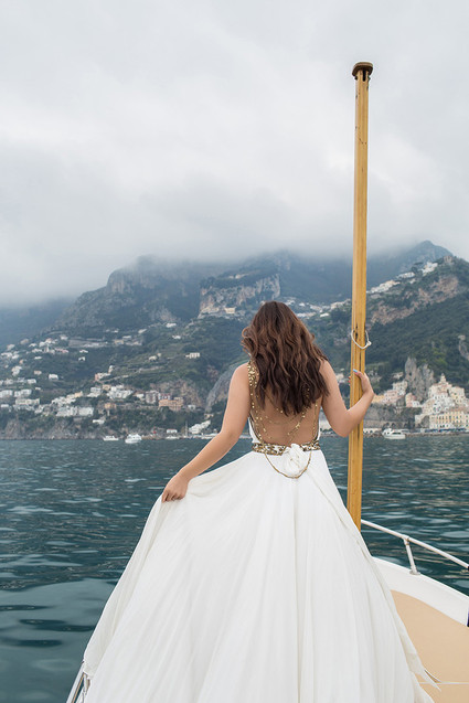 Coastal Italy elopement