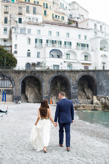 Coastal Italy elopement