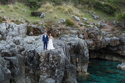 Coastal Italy elopement