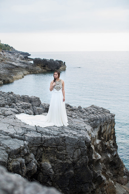 Coastal Italy elopement