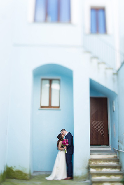 Coastal Italy elopement