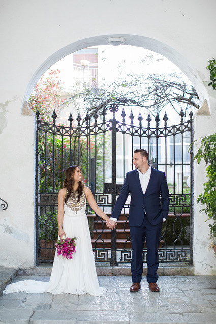 Coastal Italy elopement
