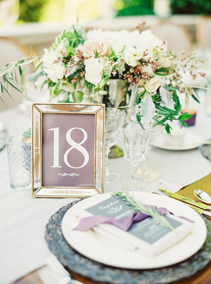 Classic garden villa wedding in California