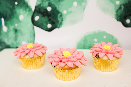 Pink cactus themed 1st birthday