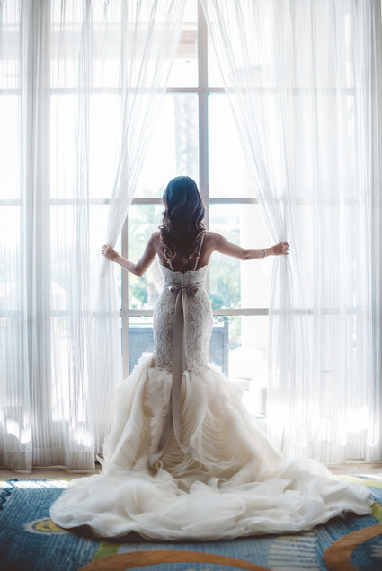 Lazaro wedding dress