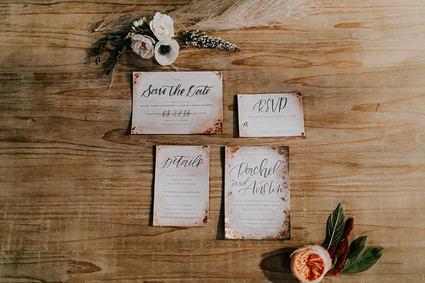 Bohiemian fall wedding inspiration