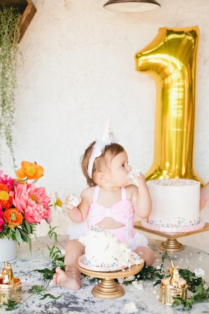 Unicorn 1st birthday ideas Inspiration