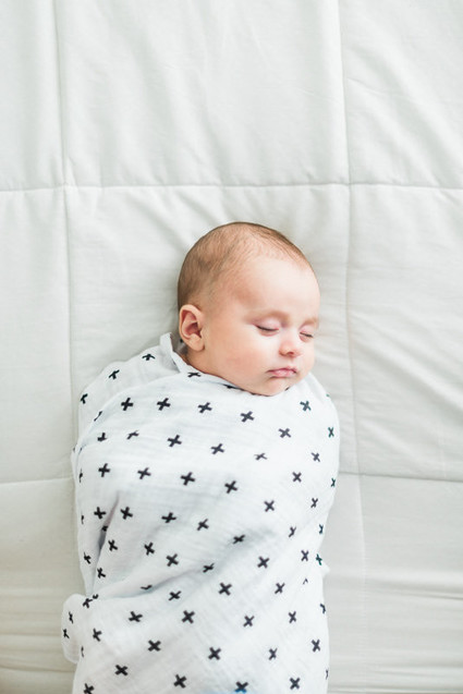 Neutral, modern boy's nursery