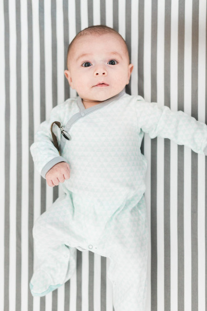 Neutral, modern boy's nursery