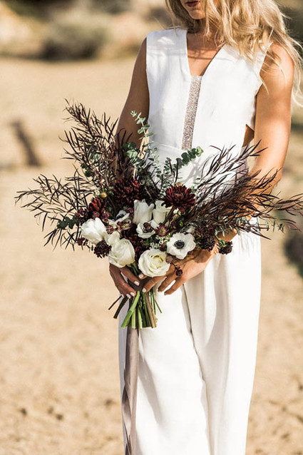 Rustic bridal bouquet