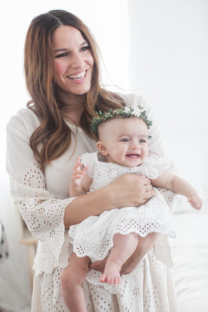 All white family photos