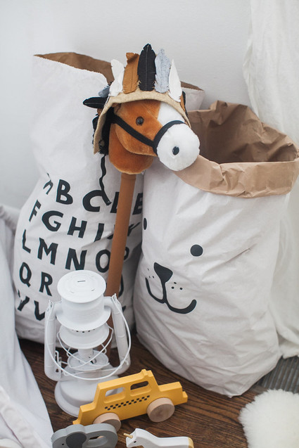 all white bohemian modern nursery