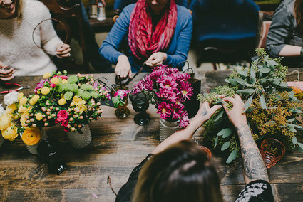 Flower crown workshop Inspiration