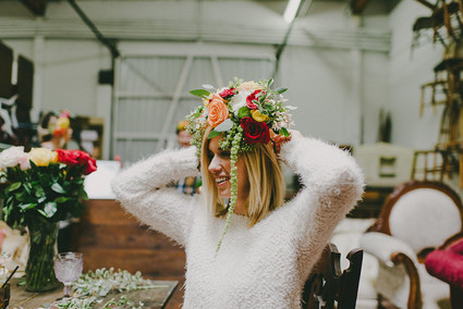 Flower crown workshop